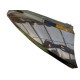 Microcar mc1 mc2 rear quarter panel c post cover in black 